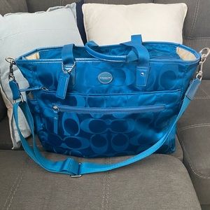 Coach Signature Diaper Bag